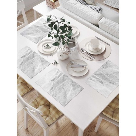 A set of napkins for setting the table "Unknown nebula", rectangular, size 32x46 cm, 4 pcs
