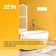 Ventilation grate Zein Lux L73, 73 x 232 mm, inexhaustible