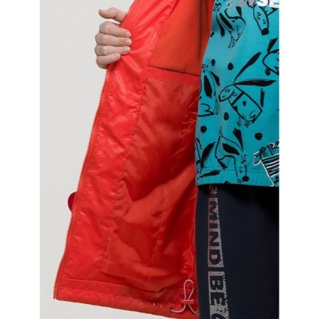 Плащ для девочек, рост 128 см, цвет красный-14