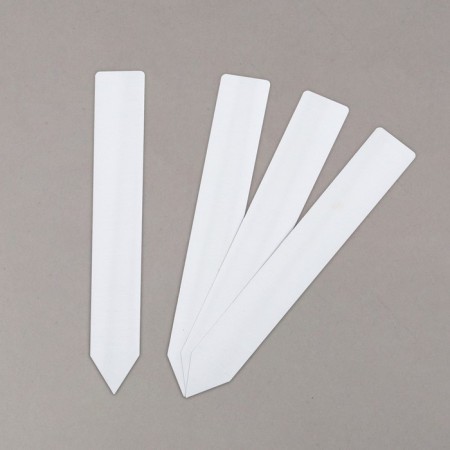 Garden tags for marking, 20 cm, set 10 pcs., Plastic, white, Greengo-8