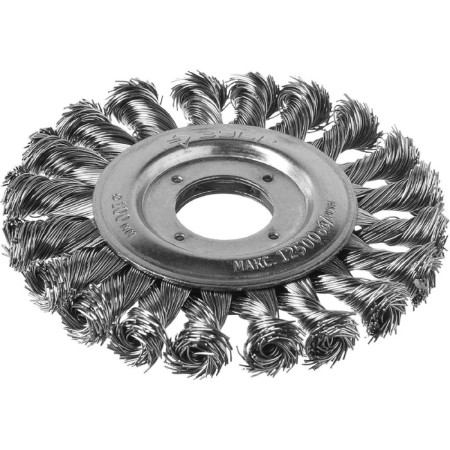 Disc “bison” 35190-100_z02, for Ushm, steel 0.5 mm, wicker bunches, 22.2x100 mm-1