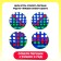 Board game for the logic "Fifteen in a row", mini-version, 2 players, 5+