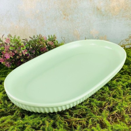 Oval dish lenardi, porcelain, length 30.5 cm