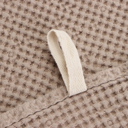 Waffle towel SL Home: Linen "Sabbia" 60x140 cm, 51% linen, 49% cotton, 235 g/m2-2