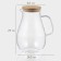 Glass jug with bamboo cover Bellatenero "Eco", 1.8 l, 14.5 × 23 cm