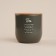 SL Home tea can, 9.5 × 14 cm, gray color, with a bamboo lid
