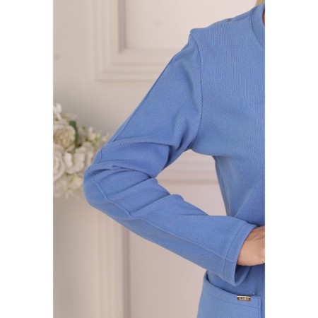 Women's dress, size 52, blue color-15