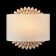 Bra Lamar 1x40W E14, cream gold 28x12x28 cm