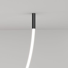 Suspended fasteners for round flexible neon Elektrostandard, Full Light 27.5x27.5x123 mm, IP20, Black Color Black
