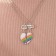 Kulons "Demetrons" Rainbow in the heart, colored in silver, l = 45 cm