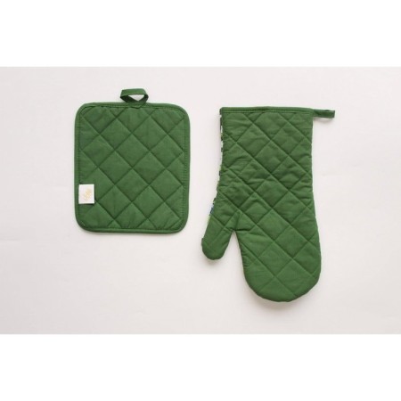 Kitchen set No. 13: Take, mittens, towel 38x63 cm-3