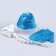 Carnival set "Magic Snow Maiden": hat, mittens, wig with pigtails, p. 56–58 cm
