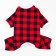 Komineson for animals Red-black in a cage, L (DS 39, Osh 36-38, OG 60-62)