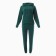 Female set (sweatshirt/pants), emerald color, size 48