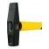 Handing ground Berger BG1513, square boiler, Fiberglass handle, 300 g