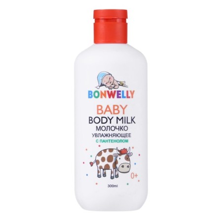 Moisturizing milk with panthenol Bonwelly 300 ml