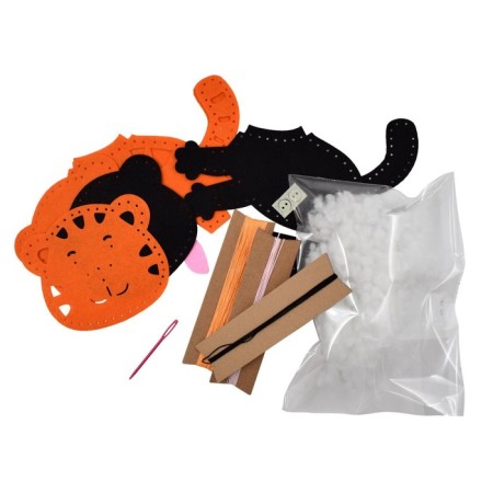 Set for creativity "Toy for sewing. Tiger"-4