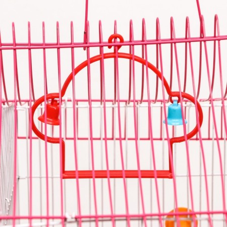 Poultry cell is equipped BD-2/1D, 32 x 22 x 45 cm, pink-4
