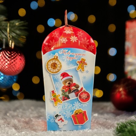 Gift Folding Box "Snowflake" 16 x 9 x 18 cm-2