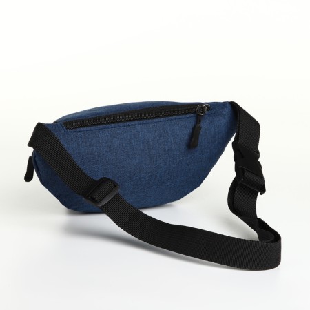Waist bag, 23*8*11 cm, lightning department, 2 n/pocket, blue-3