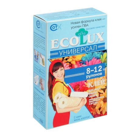 Wallpaper glue ecolux, universal, 250 g