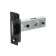 Stiring door interior Lockland zkm1bl, black color, steel tongue