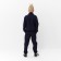 Children's costume (sweatshirt, trousers) minku dark blue color, height 146 cm