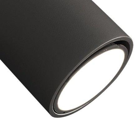 Wall lamp Mantra Sal, GU10, 1x10W, 128x80x80 mm, matte black color-1