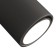 Wall lamp Mantra Sal, GU10, 1x10W, 128x80x80 mm, matte black color