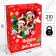 New Year. Gift package, 31x40x11 cm, packaging, Mickey Mouse