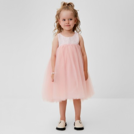 Платье для девочки MINAKU: PartyDress цвет розовый, рост 110-8