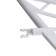 Decorative fence, 36 × 42 cm, plastic, white