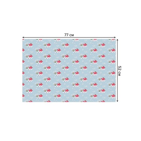 Bathroom mat “Walk of cats”, anti -slip, size 52x77 cm-1