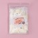 Tips for nail extension, 500 pcs, oval shape, in a bag, 10 sizes, milk color
