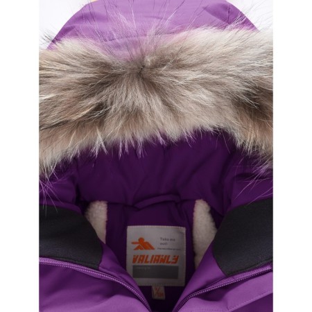 Winter park for a girl, height 158 ​​cm, purple color-3