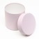 A set of round boxes 5 in 1 "nude", 20 x 20 x 20 - 14 x 14 cm 14 cm