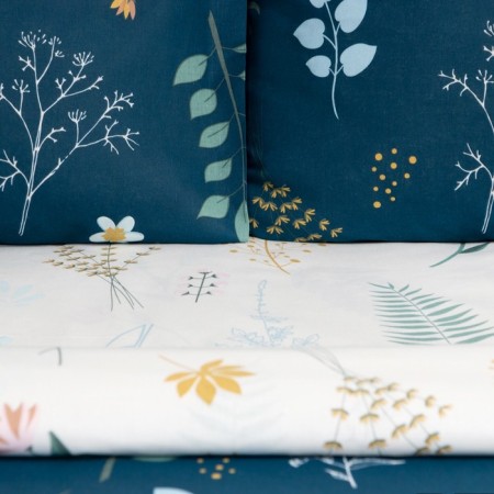 Bedding Ethel 2 joint venture Herbs 175*215 cm, 200*220 cm, 50*70 cm -2 pcs, stump-3