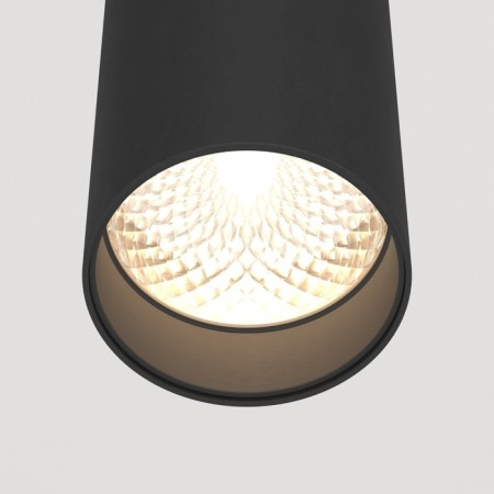Squirry of suspended Technical P072PL-L12B4K, LED, 12W, 5.2x5.2x30 cm, 1250lm, black color black-1
