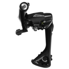 The rear shimano Acera M3020 SGS switch, 7-8 speeds, black color