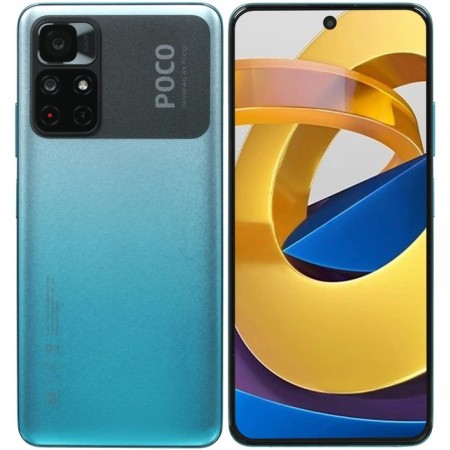 Smartphone Xiaomi Poco M4 Pro 5G NFC RU, 6.6 ’’, IPS, 6GB, 128GB, 50 MP, 16MP, 5000 mAh, blue
