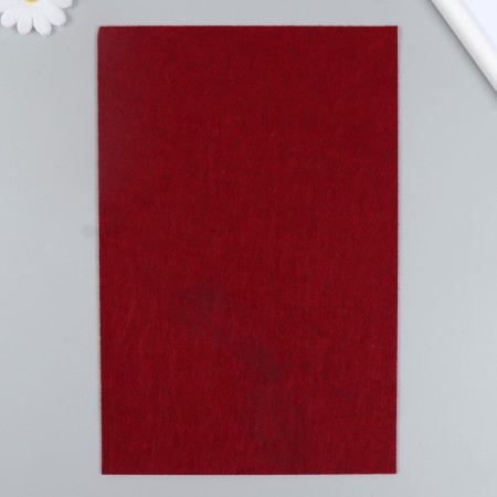 Hard felt 2 mm 20x30 cm, burgundy-2