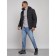 Sports male winter, size 52, black color