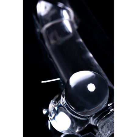 Realistic phallimitator A-Toys By Toyfa Cryst, TPE, Transparent, 15 cm-5