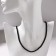 Beads Shar No. 4 "Agat Black", 45cm