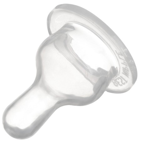 A nipple for a bottle, +6 months, 2pcs +1pc a gift, a fast stream, throat 35mm-4