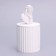 Candle in concrete Aromatic "Moliere", honey and orange, 13x7 cm, soy wax, 160 g