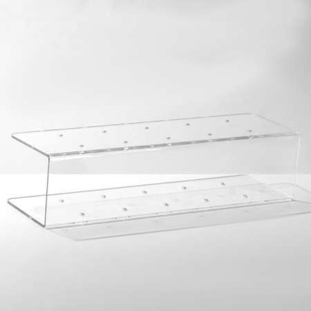 Loirer stand 30 × 9.5 × 7.5, 3 mm plexiglass, capacity 10 pcs., In a protective film-1