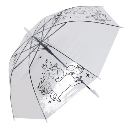 Umbrella Painting "Unicorn" + Markers-8
