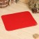 Set for a bath: a hat and rug "degrees" red
