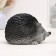Piggy bank "Hedgehog" 25x18x15cm, black